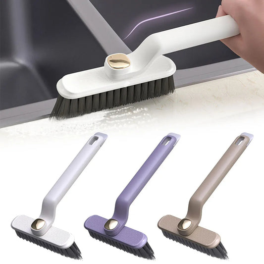 Multi-Function Rotating Crevice Cleaning Brush Kitchen Toilet Tile Joints Dead Angle Crevice Gap Cleaner Brush for Shower Floor